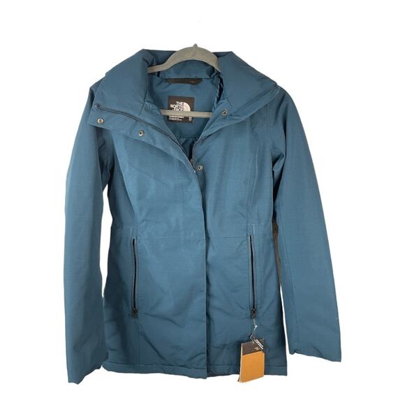 The North Face Insulated Ancha Parka II Jacket Monterey Blue Gorpcore Size XS - Picture 3 of 16